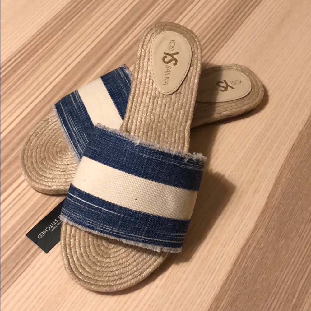 Yosi Samra • Canvas & Denim Slides